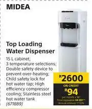 Builders Warehouse Midea Top Loading Water Dispenser offer