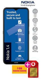 Game Nokia 1.4 4G Smartphone offer