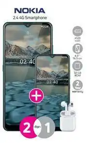 Nokia 2.4 4G Smartphone-Each
