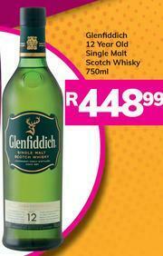 Game Glenfiddich 12 year Old Single Malt Scotch Whisky-750ml offer