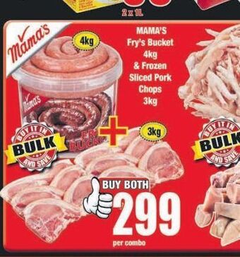 Boxer Mama's fry's bucket offer