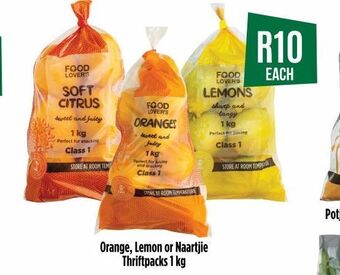 Food Lover's Market Oranges offer