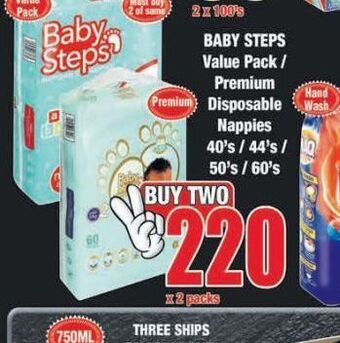 Boxer Baby steps nappies 2 offer