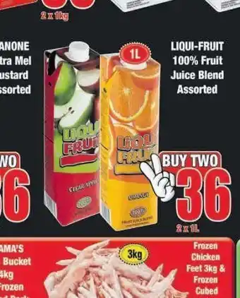 Boxer Liqui-fruit fruit juice 2 offer