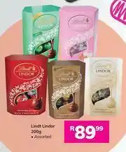 Game Lindt Lindor (Assorted)-200g offer