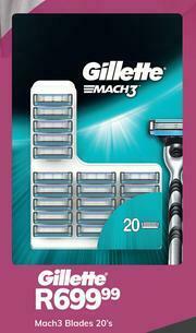 Game Gillette Mach3 Blades-20's offer