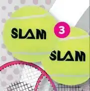 Game Slam ITF Quality Tennis Ball-For 2 x 3's Pack offer