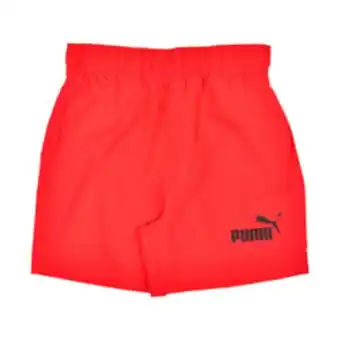 Totalsports Boys puma woven red shorts offer