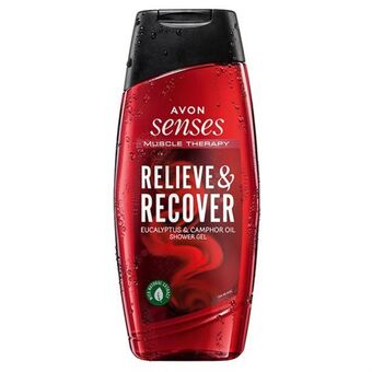 AVON Senses relieve & recover shower gel 250ml offer