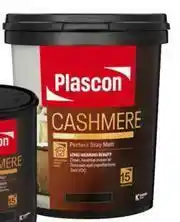 Leroy Merlin Plascon Cashmere (White) Paint Interior Matt-20L offer