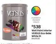 Leroy Merlin Versus Eco Bebe (White) Wall Paint Interior-5L offer