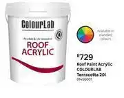 Leroy Merlin Colourlab Terracotta Acrylic Roof paint-20L offer
