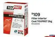 Toupret Interior Coat Filler-2Kg
