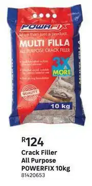Leroy Merlin Powafix All Purpose Crack Filler-10Kg offer