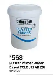 Leroy Merlin Colourlab Water Based Plaster Primer-20L offer