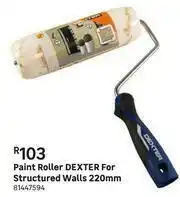 Leroy Merlin Dexter Paint Roller For Structured Walls 220mm 81447594 offer