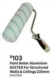 Leroy Merlin Dexter Aluminium Paint Roller 220mm 81447584 offer