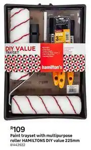 Leroy Merlin Hamilton's Paint Trayset With Multipurpose Roller 225mm 81443922 offer