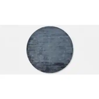 Broadway rug round (blue)