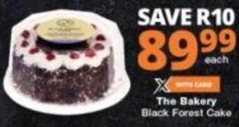 Checkers The Bakery Black Forest Cake offer