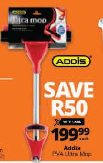 Checkers Addis PVA Ultra Mop offer