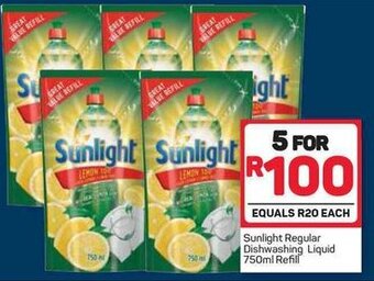 Pick n Pay Hypermarket Sunlight Regular Dishwashing Liquid 750ml offer