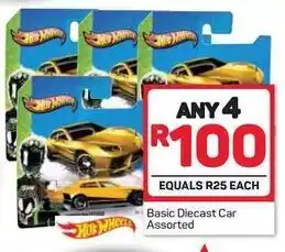 Pick n Pay Hypermarket Basic Diecast Car Assorted offer