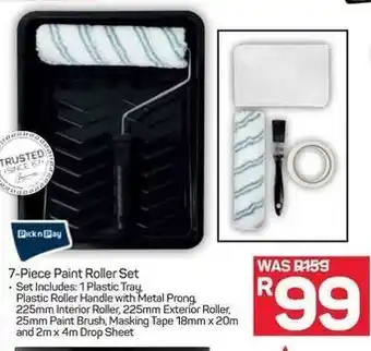 Pick n Pay Hypermarket Paint Roller Set 7-Piece offer