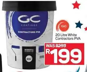 Pick n Pay Hypermarket White Contractors PVA 20 Litre offer