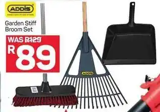 Pick n Pay Hypermarket Garden Stiff Broom Set offer