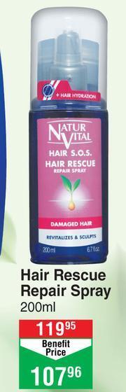 Dis-Chem Natur Vital Hair S.O.S Hair Rescue Repair Spray-200ml offer