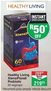 Healthy Living Xtensi Flora 9 Probiotic 60 Vegicaps