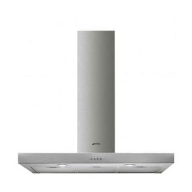 Smeg 90cm silver chimney extractor kate900cex offer at Hirsch's