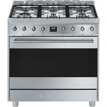 Smeg 90cm stainless steel gas/electric stove - c9maxssa9