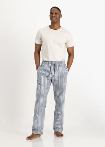 Woolworths Striped cotton pyjama pants offer