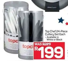 Pick n Pay Hypermarket Top Chef 24-Piece Cutlery Set Each offer
