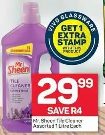 Mr. Sheen Tile Cleaner Assorted 1 Litre Each