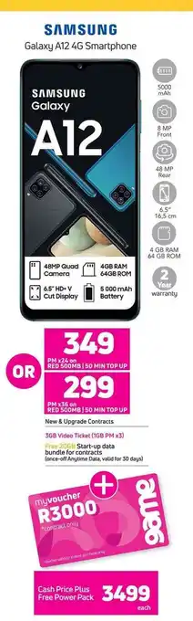 Samsung A12 4G Smartphone