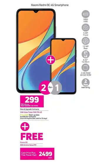 Game Xiaomi Redmi 9C 4G Smartphone offer
