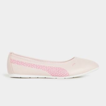 Totalsports Junior pre-school puma ballerina alpa pink pump offer