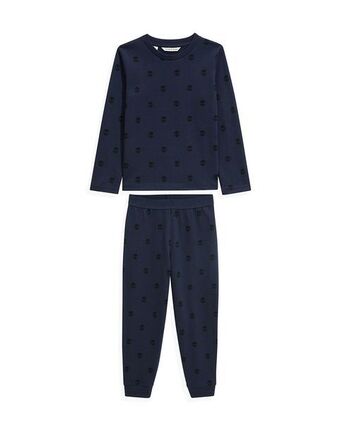 Woolworths Organically grown cotton skull pyjama set offer
