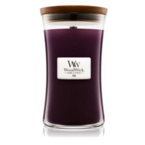 Woodwick fig candle offer at Metro Home Centre