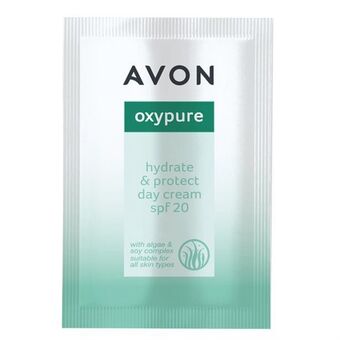 Oxypure hydrate & protect day cream spf 20 sachet 2ml