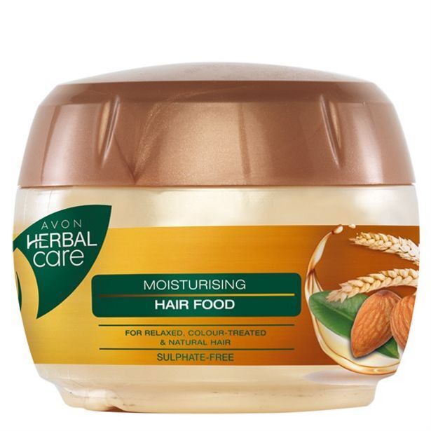 Herbal care moisturising hair food 200 grams offer at AVON