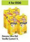 Absolute Pets Danone Ultra Mel Vanilla Custard-For 4 x 1L offer