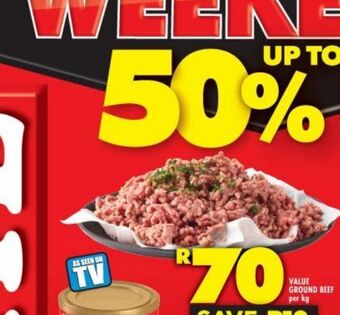 Shoprite Minced beef offer