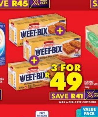 Shoprite Bokomo weet-bix 3 offer