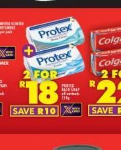 Shoprite Protex soap 2 offer