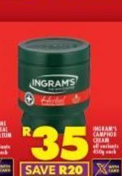 Ingram's camphor cream
