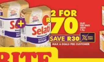Shoprite Selati sugar 2 offer